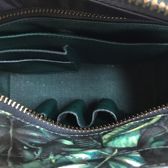 Dagne Dover Tiny Tote in Palm Print - Picture 5 of 8